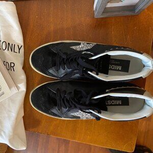 Golden Goose mids (one pair black 8B/ one pair grey 7B)